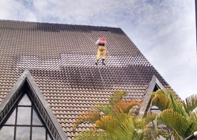 limpeza de telhados atiradores Joinville